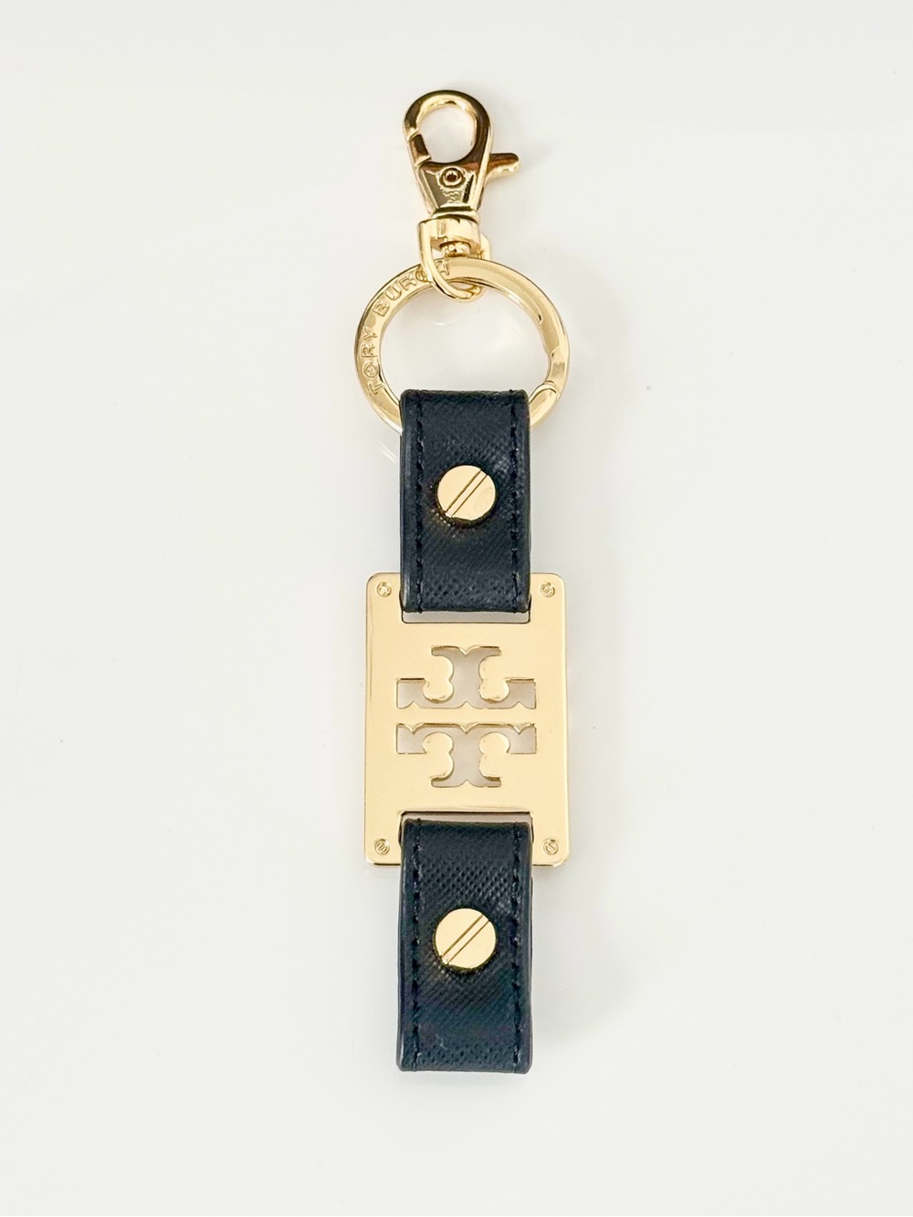 Tory Burch Black/Gold Key Holder